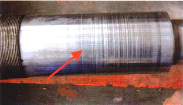 水泵軸損傷狀態(tài)