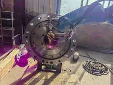 核電泵閥蓋-激光熔覆